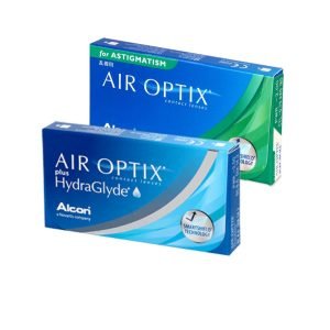 Air Optix Plus Hydraglyde + Air Optix Toric